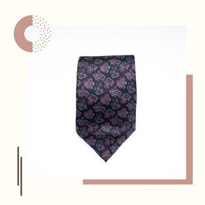 Oscar De La Renta Paisley Silk Tie